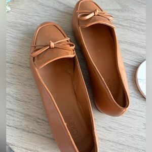 Jcrew Tan Flats - Size 8